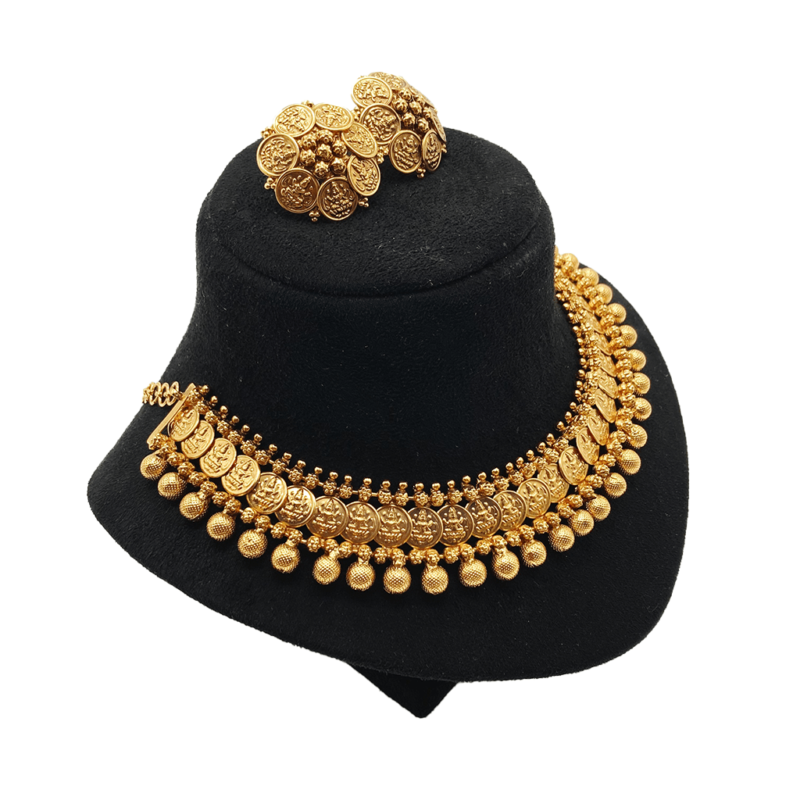 Antique Golden Kasumala Necklace