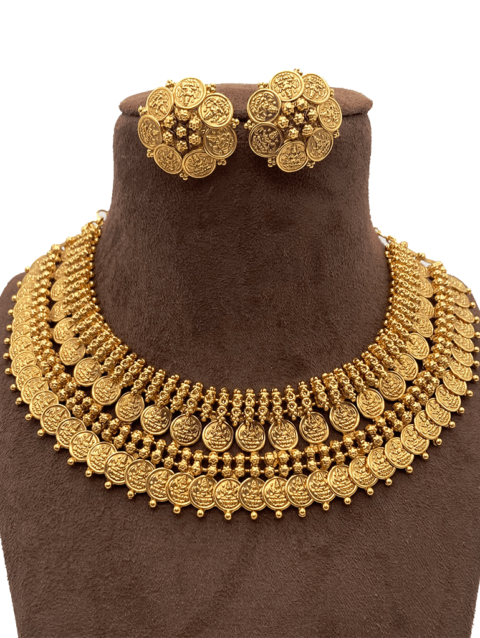 Alluring Double Line Kasumala Necklace